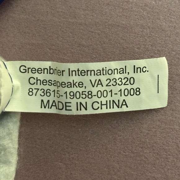 Greenbrier International Tapestry Santa’s Sleigh Christmas and Snowman Stockings - Picture 2 of 5